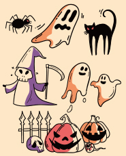 Halloween illustration collection vol.5