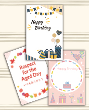 Greeting card templates