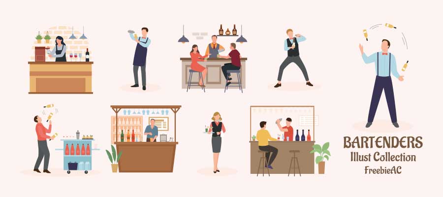 Bộ sưu tập minh họa Bartender vol.2