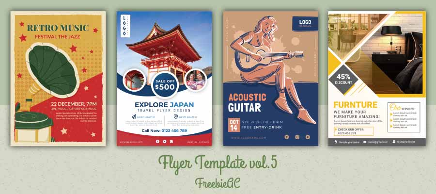 Flyer template vol.5