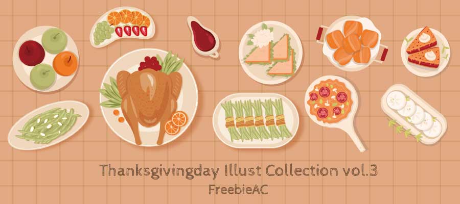 感恩節插畫集 vol.3