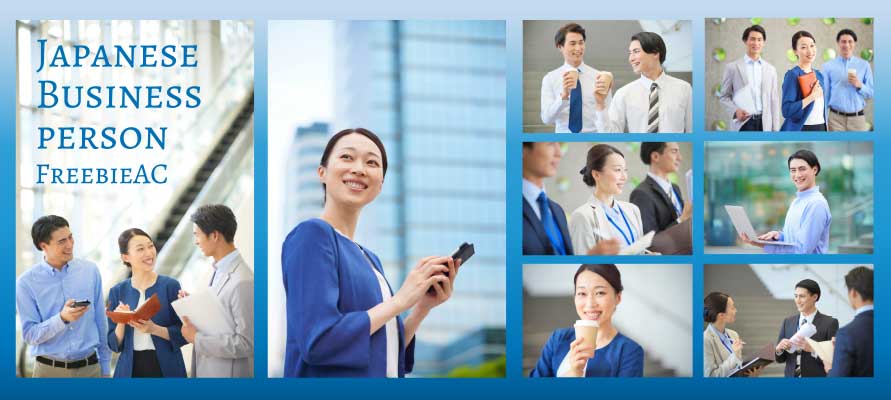 Hình ảnh doanh nhân trẻ Nhật Bản