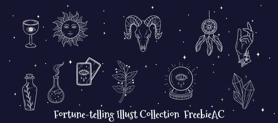 Fortune-telling illustration collection vol.2