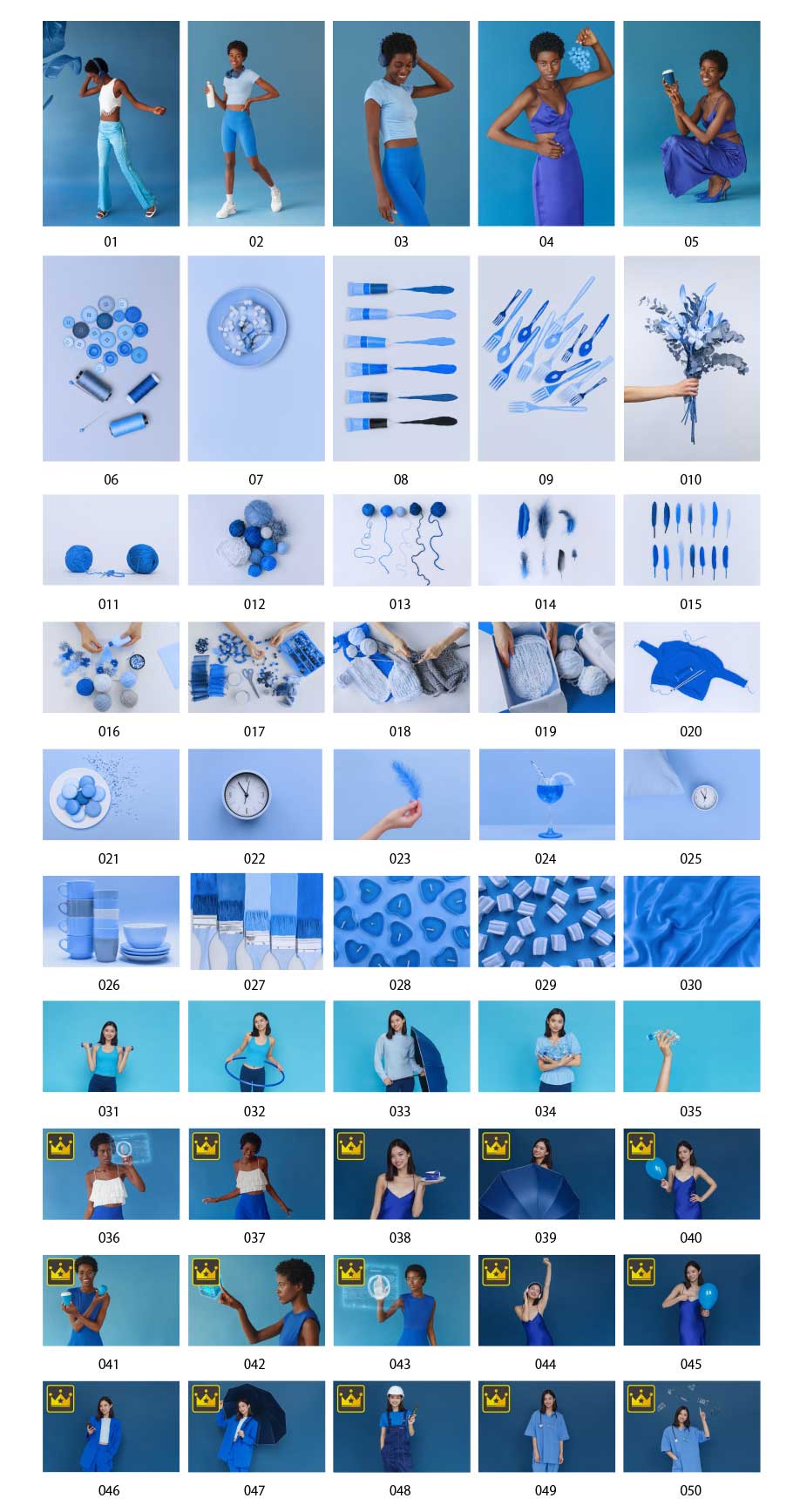 Blue pictures