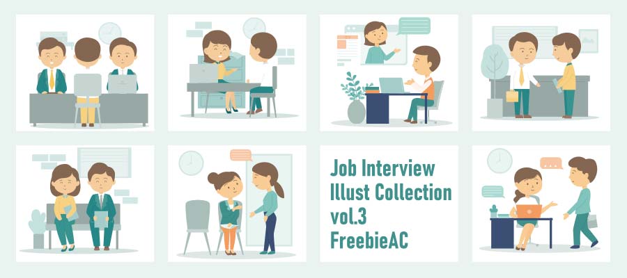 Interview illustration collection vol.3