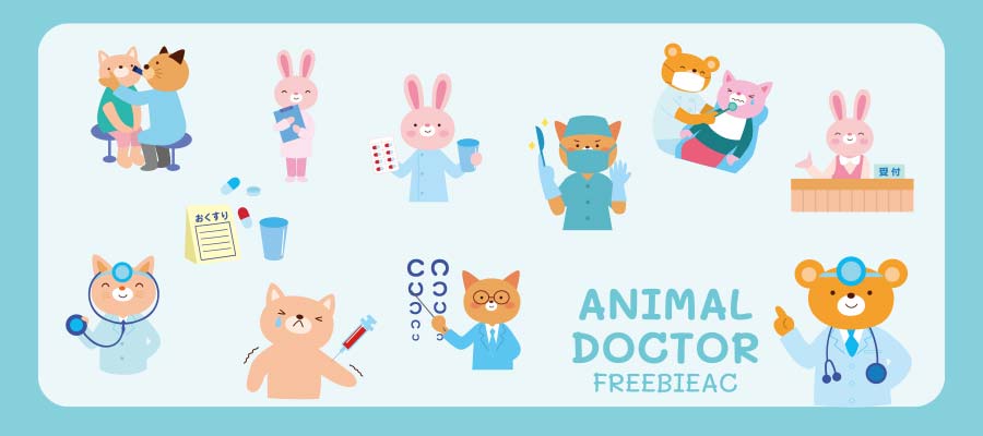 animal doctor illustration