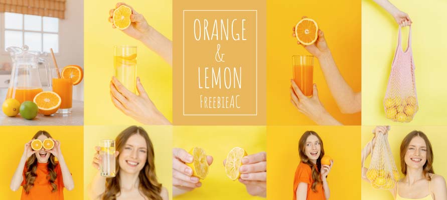 orange lemon photo