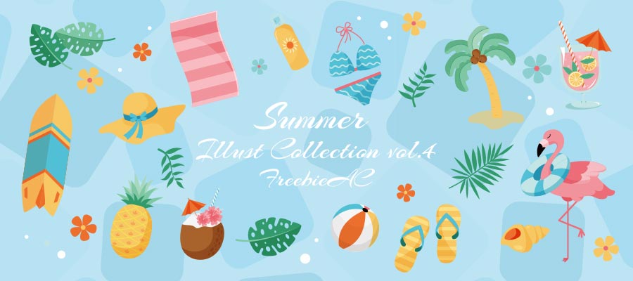 Summer illustration collection vol.4