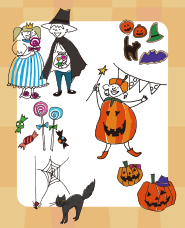 Halloween illustration collection vol.7