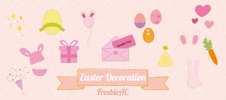 easter decoration illustration