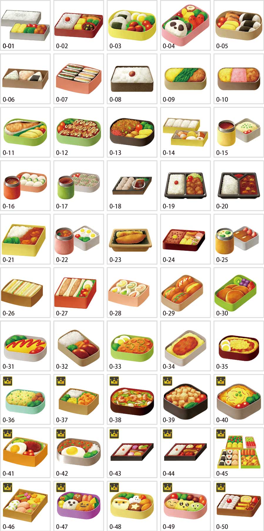 Hình minh họa hộp cơm trưa