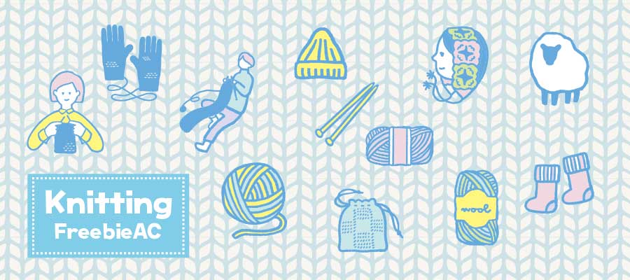 Knitting illustration