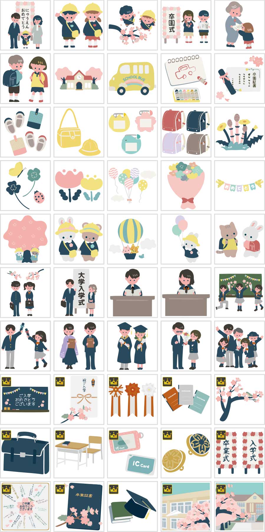 ภาพประกอบแสดงการเข้าเรียนและการสำเร็จการศึกษา