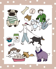 2026_036_Illustration of life with a dog