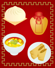 Vật liệu minh họa thực phẩm Trung Quốc