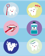 Dental care illustration