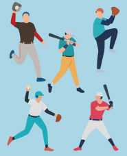 Baseball illustration collection