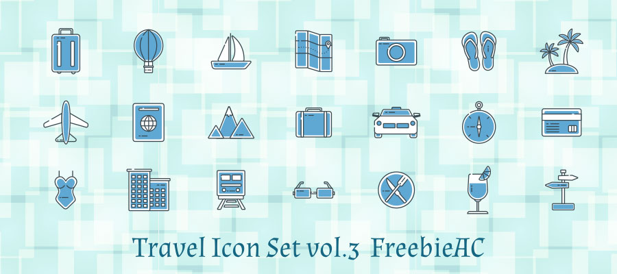 Travel icon vol.3