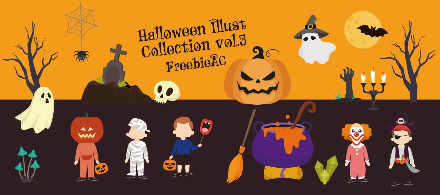 Halloween illustration collection vol.3