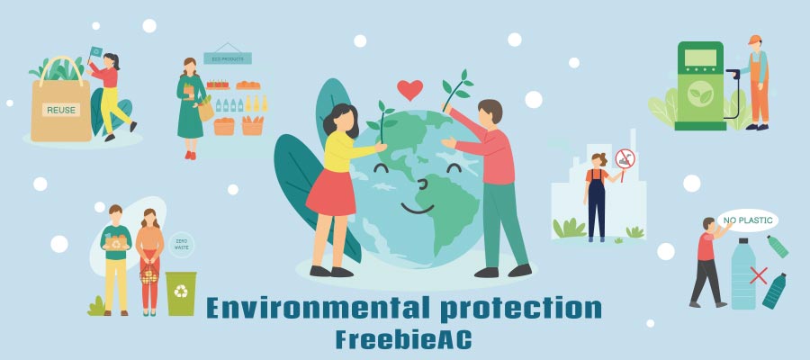 Environmental protection illustration collection
