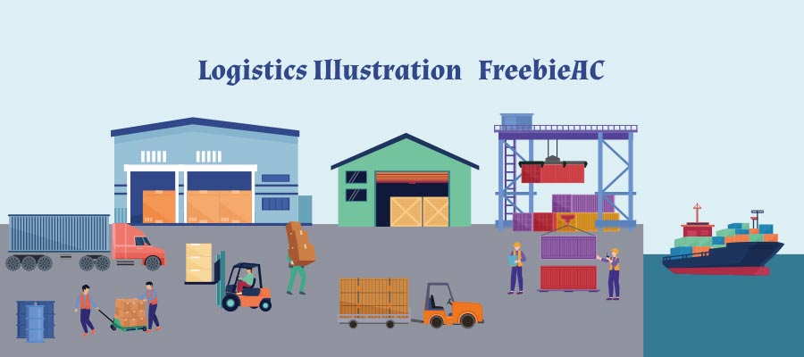 Logistics Illustration Collection