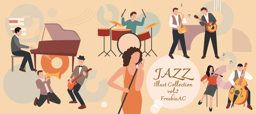 Jazz illustration collection vol.2