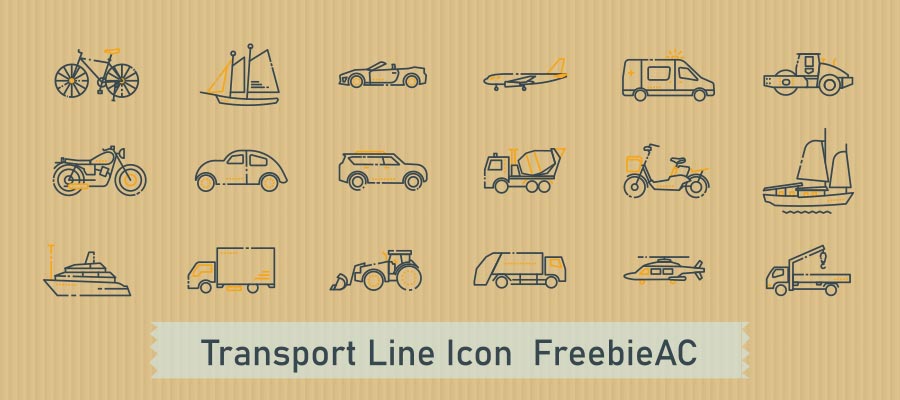 Vehicle line icon