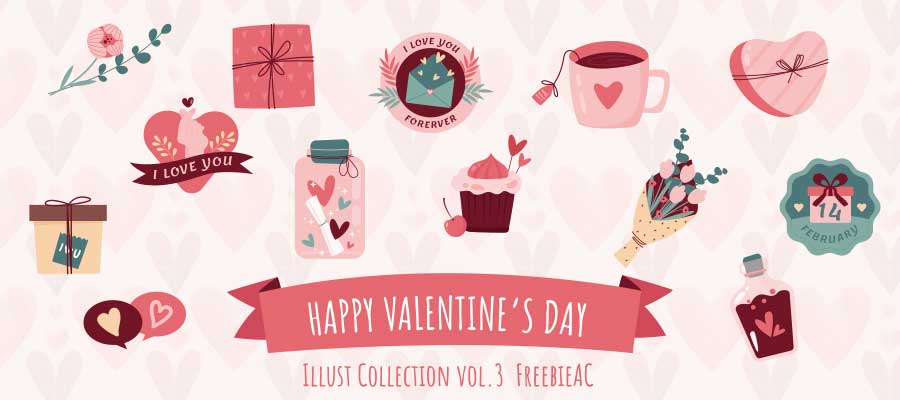 Valentine illustration collection vol.3