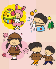 4月幼兒園信/信插圖