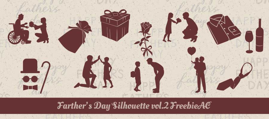 Father's Day silhouette vol.2