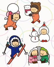 Winter play illustration vol.2