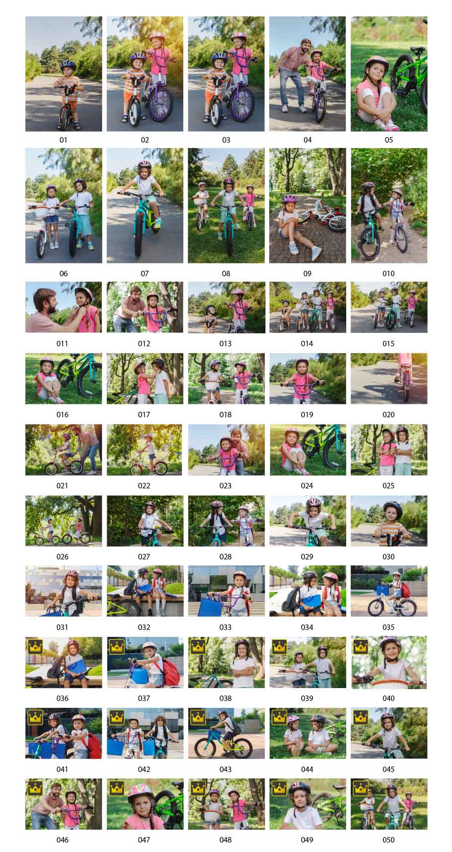 자전거를 타는 아이의 사진